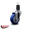Service Caster 3.5'' Blue Poly Wheel Swivel 1-5/8'' Expanding Stem Caster SCC-EX20S3514-PPUB-BLUE-158 - alternate 4